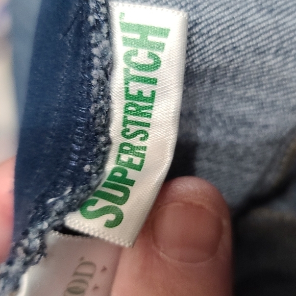 Motherhood Maternity Stretch Jeans Pockets Stretch Panel Size M EUC - Picture 7 of 9